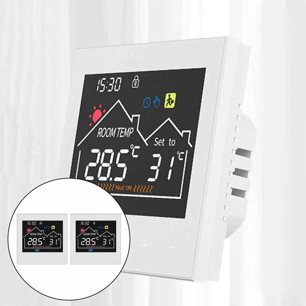 For Underfloor Heating Smart Thermostat with Touchscreen and App Control