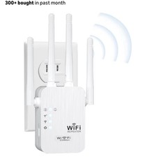 WiFi Extender Signal Booster, Internet Wireless Repeater - New Open Box
