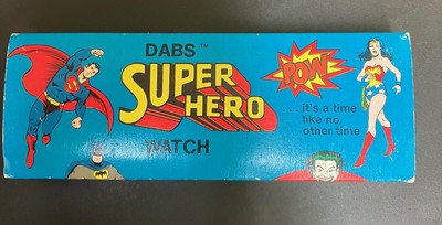 1977 Dabs Spiderman Watch - Brand New Unused - Original Packaging