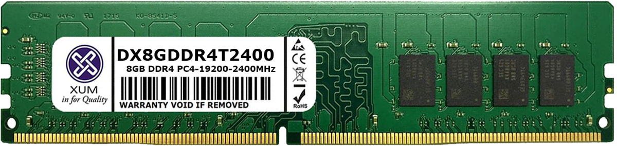 8GB Desktop Memory RAM 2400Mhz DDR4 Non-ECC Unbuffered DIMM 288