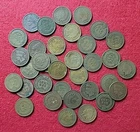1903 Indian Head One 1c Cent Lot Of 34 Coins