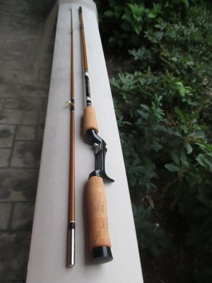 RARE NOS EARLY ORIGINAL VTG ST CROIX - BETTS USA PARK FALLS 2 PC 6' CASTING ROD