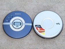 Sony Walkman LOT D-EJ100  D-EJ001 Portable CD Compact Disc Players FOR PARTS