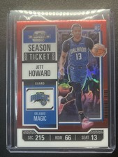 2023-24 Panini Contenders Optic RC Jett Howard Season Ticket Red No.99