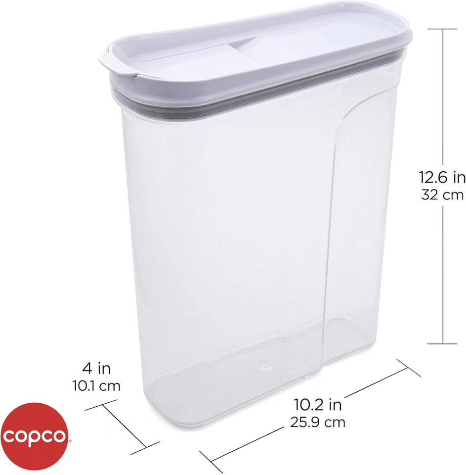 Copco Cereal Storage Container, 4.75-Quart, Clear  - Image 2 of 4