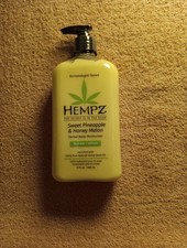 1 HEMPZ Lotion 17 Fl Oz Sweet Pineapple  Honey Melon N15 