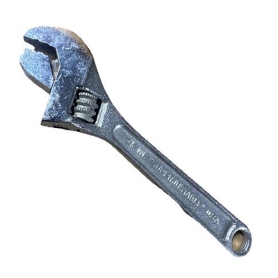 Vintage JH Williams 4'' Superjustable Adjustable Wrench Made In USA AP-4