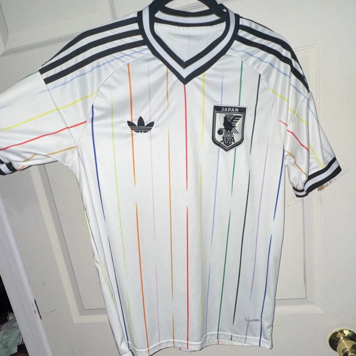 adidas Japan White National Team Soccer Fan Apparel & Souvenirs