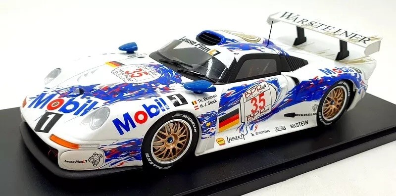 Idée cadeau pour homme Porsche 911 GT1 miniature WERK83 1/18 voiture de sport mythique