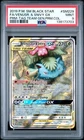 2019 Pokémon TCG Venusaur & Snivy GX SM229 Holo Black Star Promo PSA 9