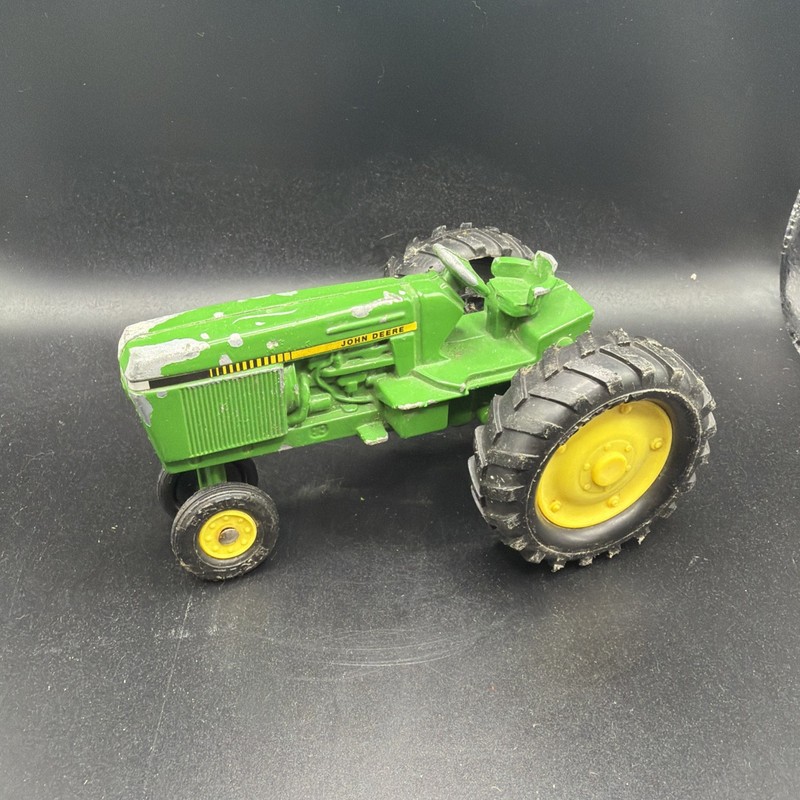 John Deere Vintage Metal Toy Tractor