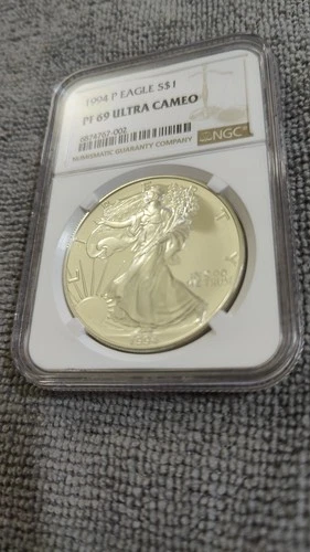 1994 P American Silver Eagle Proof PF69 NGC  Just graded 12/2023