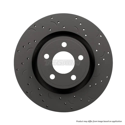 HAWK Performance Talon Slotted & Drilled Brake Discs Rear - HTC5303 - Picture 2 of 2