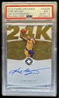 2018-19 Panini Opulence Kobe Bryant 24K Auto Autograph #/15 Lakers PSA 7/10