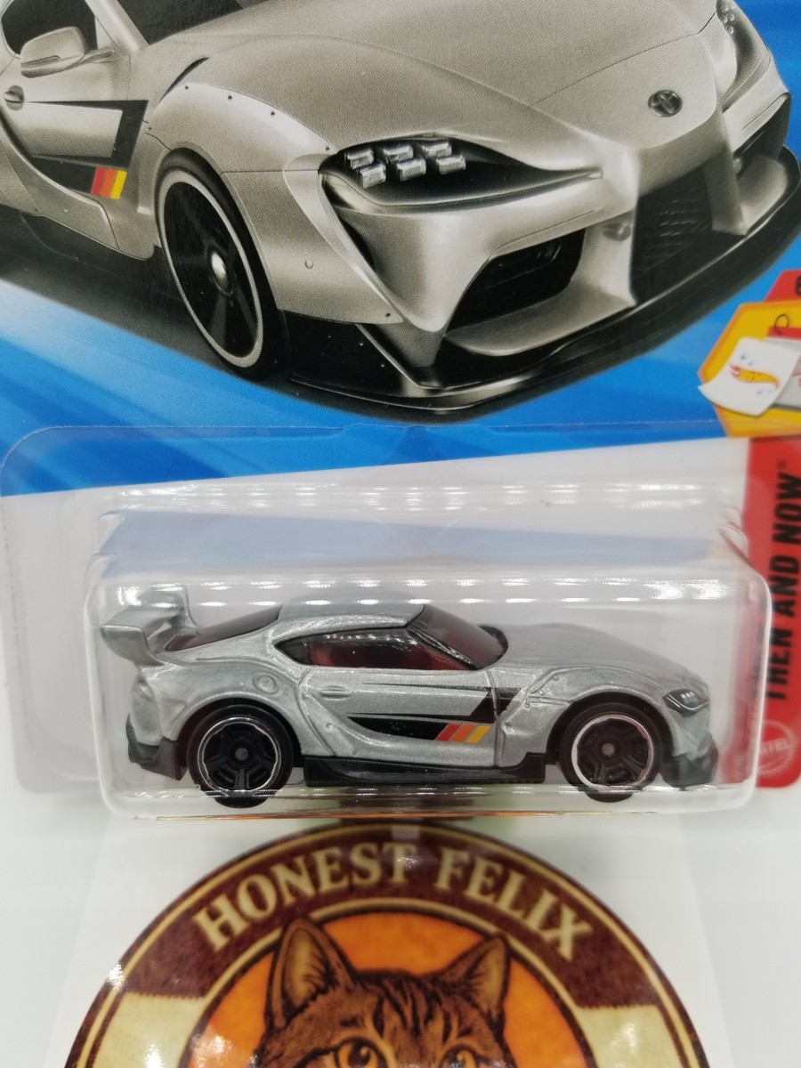 Hot Wheels '20 Toyota GR Supra Silver #157 Then And Now | eBay