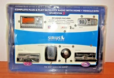 SIRIUS Sportster 3 NEW SP3TK1VP Satellite Radio Complete Home & Car Kit Sealed