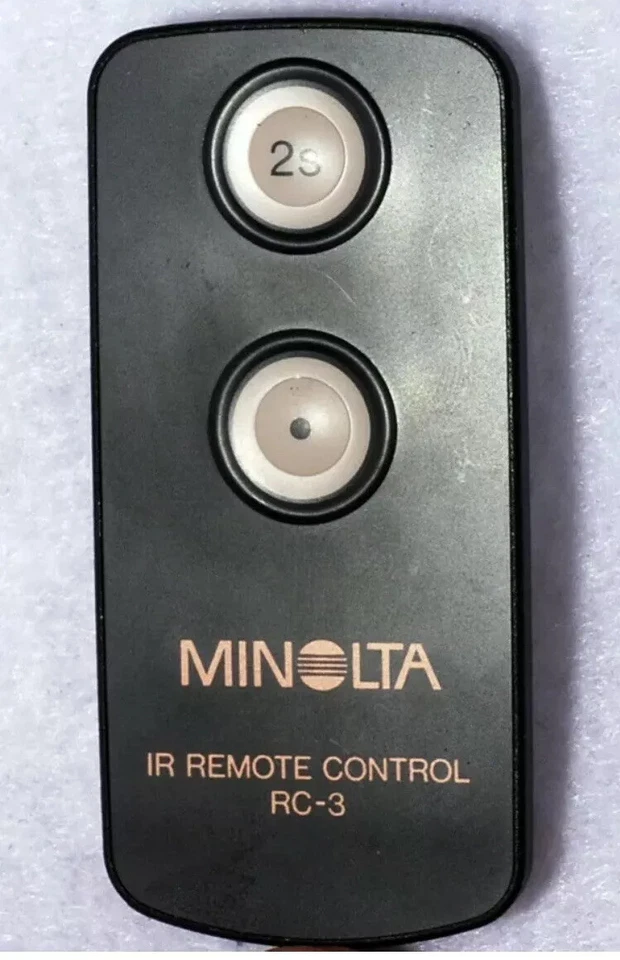 Minolta RC-3 IR Remote Control for Alpha DiMage Dynax Freedom Zoom Maxxum Vectis - Image 3 of 4