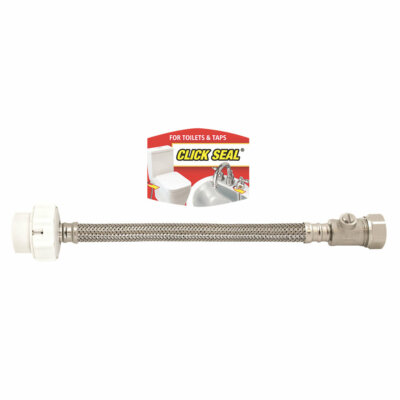 Fluidmaster Click Seal Flexschlauchverbinder 15mm x 1/2'' Trennventil. 300m