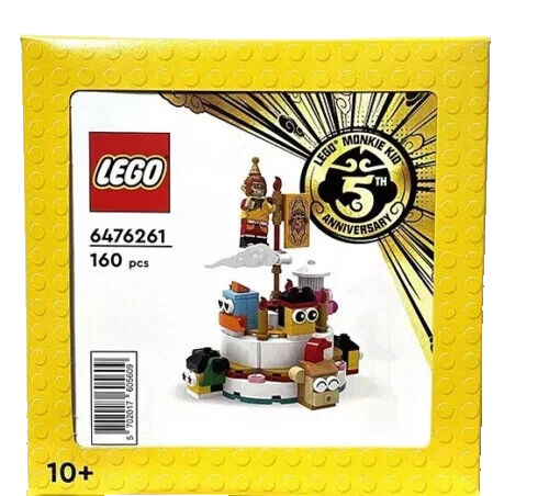 Lego Monkie Kid 5th Anniversary Cake 6476261 Limited Ed New Sealed