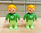 Playmobil 2 Character Baby Modern Children 27 City - for CUSTOM RARE VINTAGE