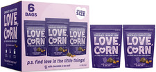 Love Corn Milk Chocolate & Sea Roasted Corn Snack 90g & multipack