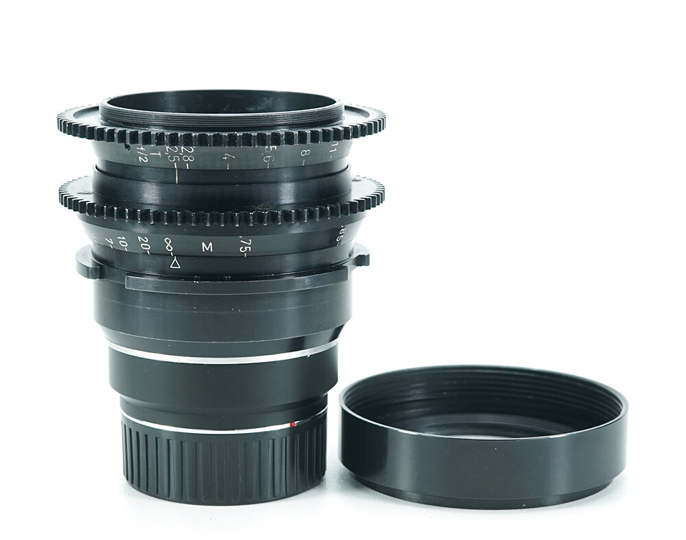 Kinoptik Apochromat Paris 50mm f/2 Cine Lens Modified to Leica M