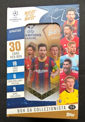 BEST OF THE BEST – TOPPS – 2020-2021 – CHAMPIONS LEAGUE - BOITE DE 30 CARTES - - Photo 1/3