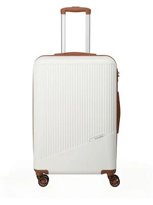 Travelite Trolley BALI 4w Hartschalenkoffer Trolley M Koffer 65L Weiß - Bild 1 von 3