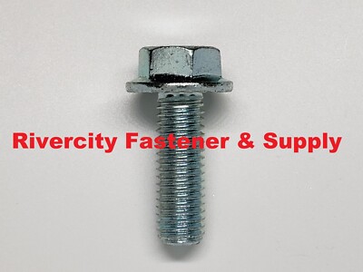 (1) M10-1.5x30 Flange Bolts M10 x 1.5 x 30 DIN 6921 10mm x 30mm Screws