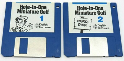 Hole-In-One Miniature Golf (Amiga 500,1000,2000), 1988 DigiTek Software NTSC