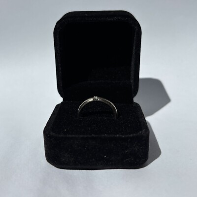 Timeless Elegance   Wempe Ring in 750 White Gold with Brilliant (0.17ct) & Ring Box