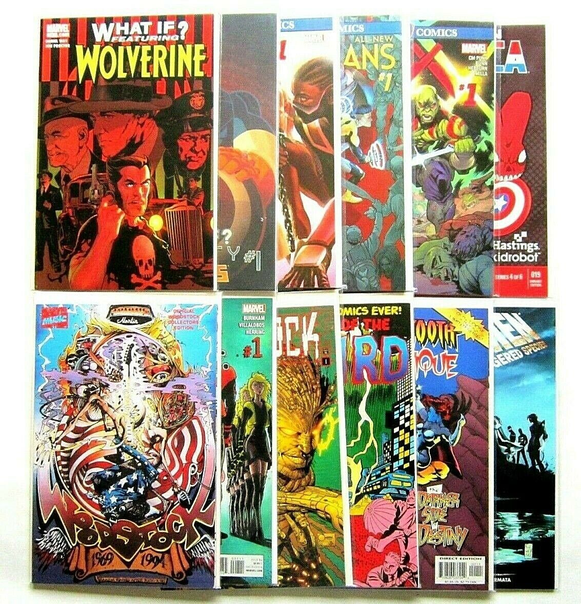 Mixed Marvel What If/Squadron Supreme/Inhumans/Drax/Captain America/Warlock MORE