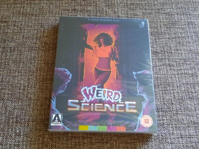 WEIRD SCIENCE 1985 Limited Blu-Ray Special Edition Arrow Video Booklet Slipcover
