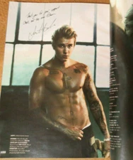 Cosmopolitan Magazine Justin Bieber Shirtless Henry Cavill Superman