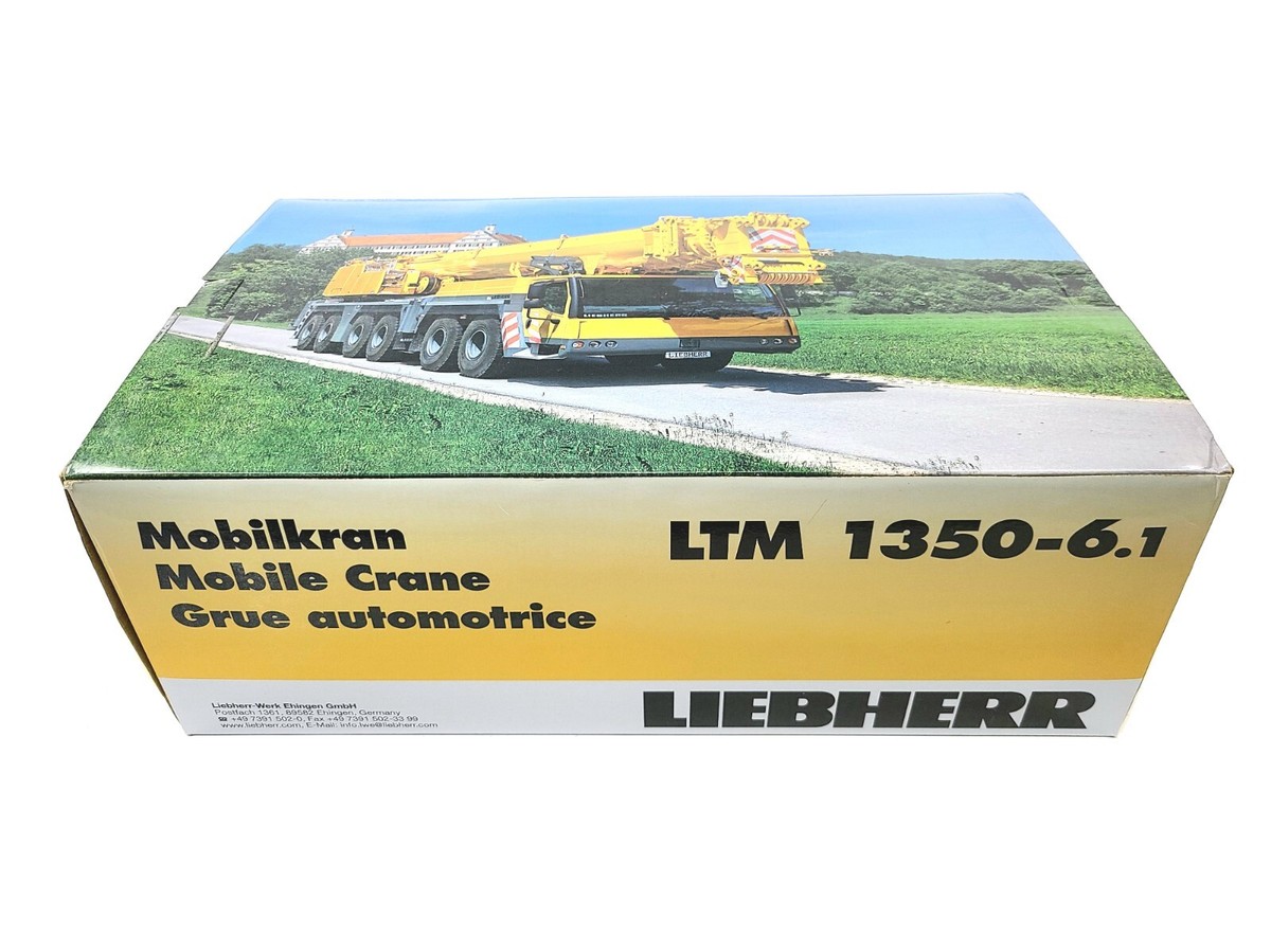 WSI LTM1350 1/50 スケール Liebherr LTM 1350-6.1 Mobile Crane - Membreys Drake WSI 1:50