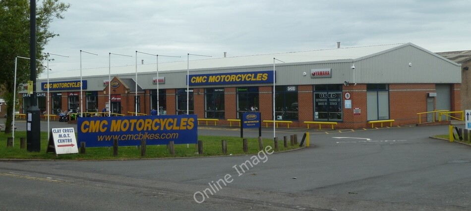Photo 6x4 CMC Motorcycles, Clay Cross This was previously Stratstone' c2011