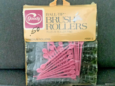 Vintage Goody Brush Rollers with Pins Ball Tip 14 Medium 9581/2 1982 NOS
