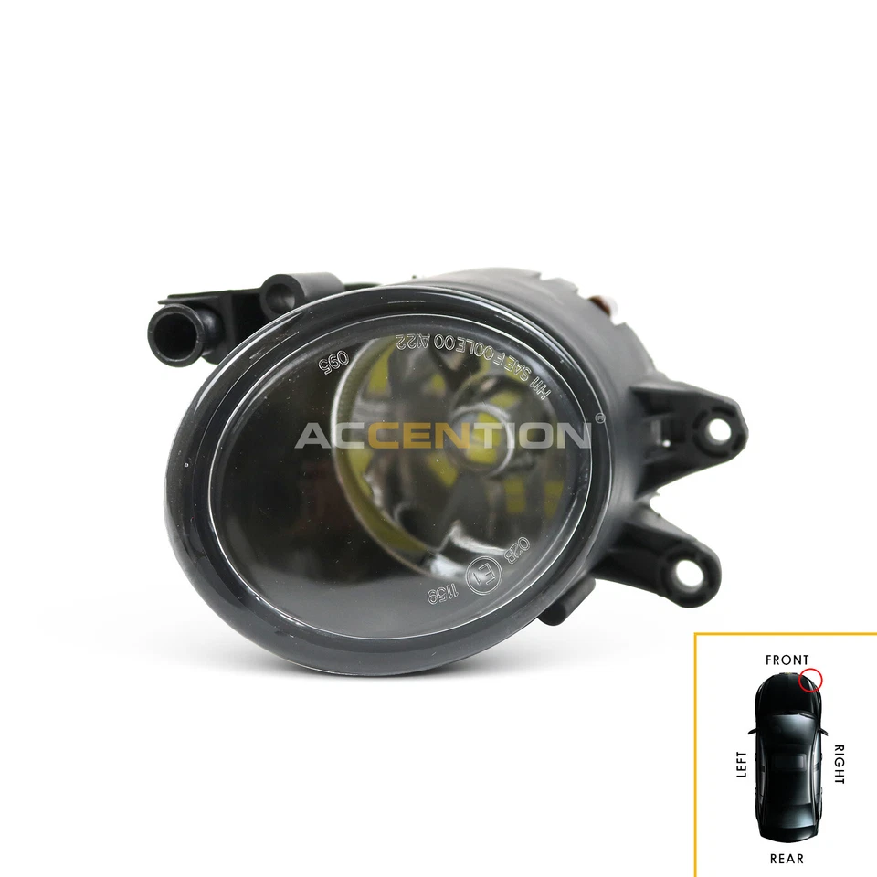 2Pcs For Audi A4 B6 2001-2005 RS4 LED Front Fog Light Fog Lamp LED Bulbs - Image 4 of 4