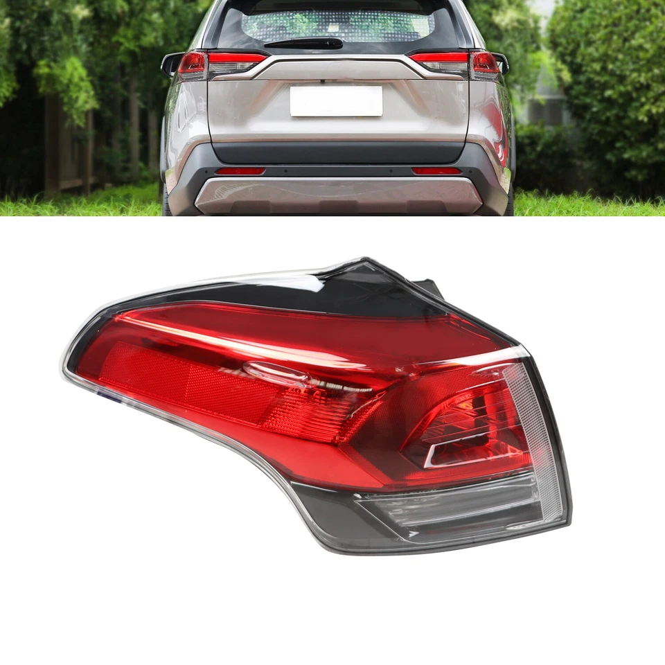 Luz trasera exterior izquierda lado conductor lámpara freno Toyota RAV4 2016 2017 2018 Foto 3 de 4