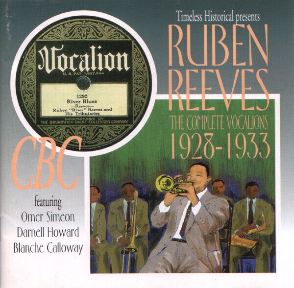 CD Reuben Reeves The Complete Vocalions 1928-1933 Timeless