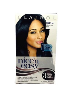  Clairol  Nice N Easy Hair  Color  Natural Blue  Black  2BB 124 