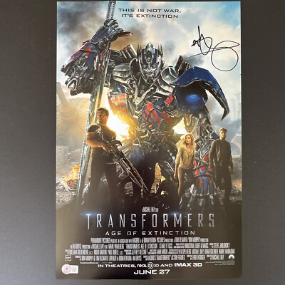 Mark Wahlberg signed Autographed 12 X 18 Movie Poster Beckett Coa Transformers