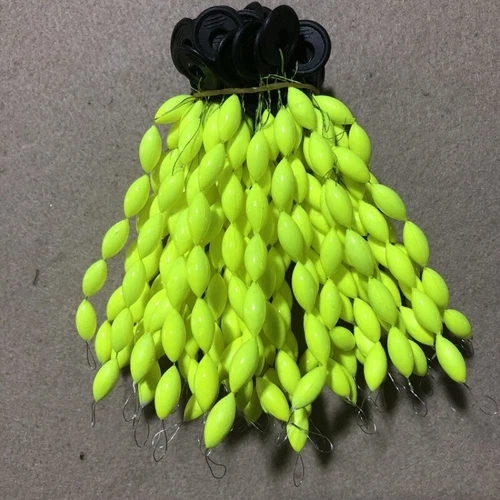 200pcs Fishing Rig Foam Floats Kit String Type Seven Star Float Foam Space Bean - Picture 3 of 15