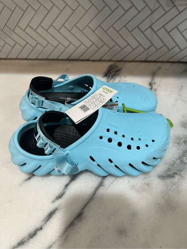 Crocs Echo Clog Arctic 207937-411 Men’s 8 Women’s 10 Blue NWT Comfort Shoes - 第 1/8 張圖片