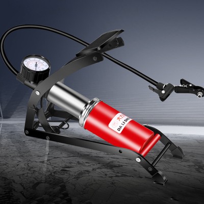 Portable Tire Inflator Double Tube Electric Inflator Pump for Motorbike Ball MTB