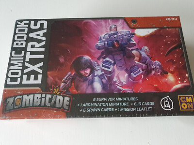 ZOMBICIDE Invader Comic Book Extras - Kickstarter NEU OVP