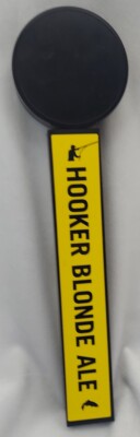 Hooker Blonde Ale 12'' Beer Tap Park City Brewery -H5