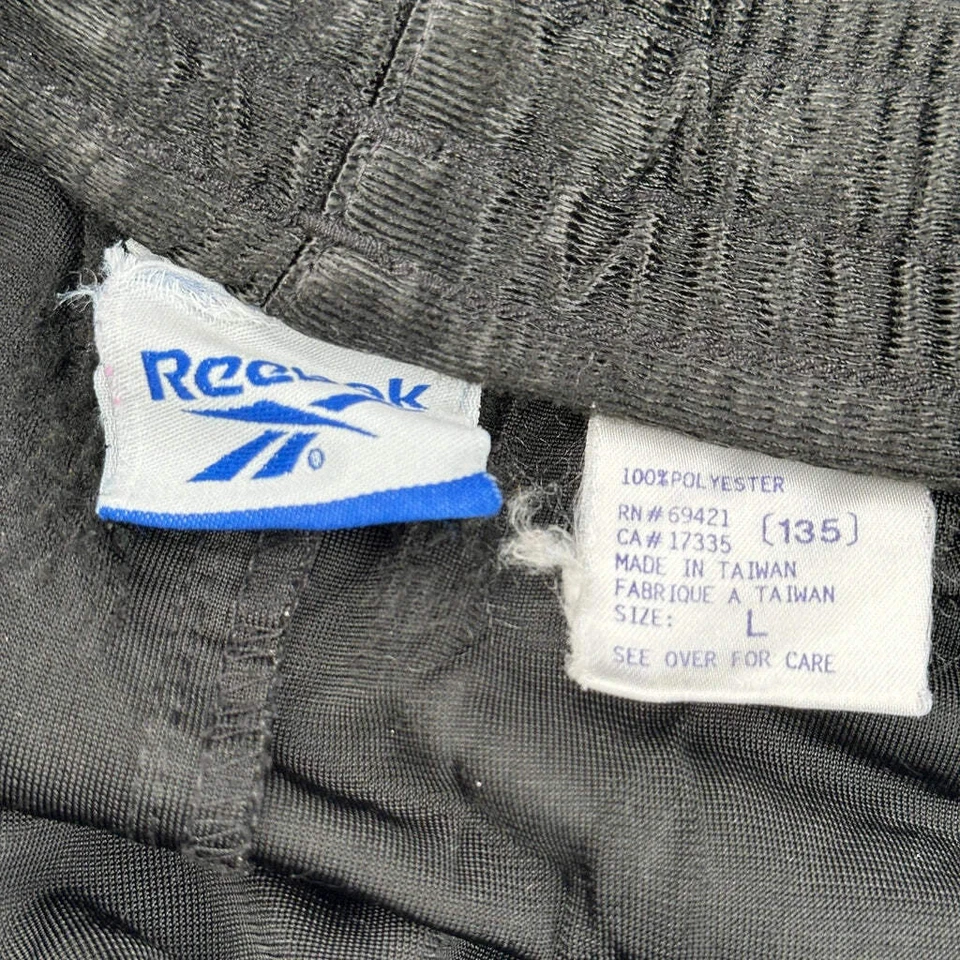 Reebok Sport Shorts - Large Black Polyester - Image 3 of 4