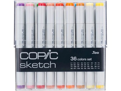CPIC-SKST-63156 Copic Sketch Marker 36Pc Set