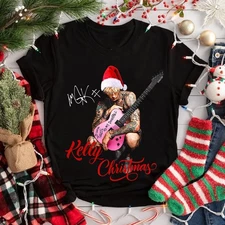 Merry Christmas Machine Gun Kelly Short Sleeve Men S-5XL 24D664